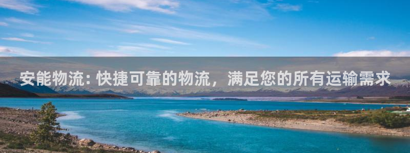 28圈p扣除：安能物流: 快捷可靠的
