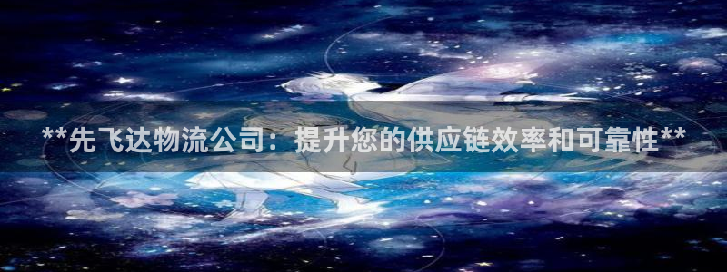 28圈圈：**先飞达物流公司：提升您