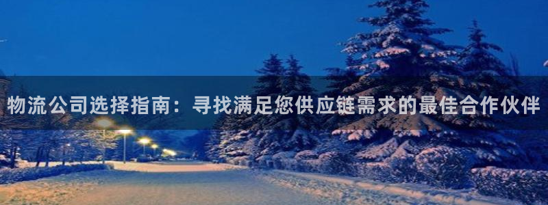 28圈提款一直没到：物流公司选择指南