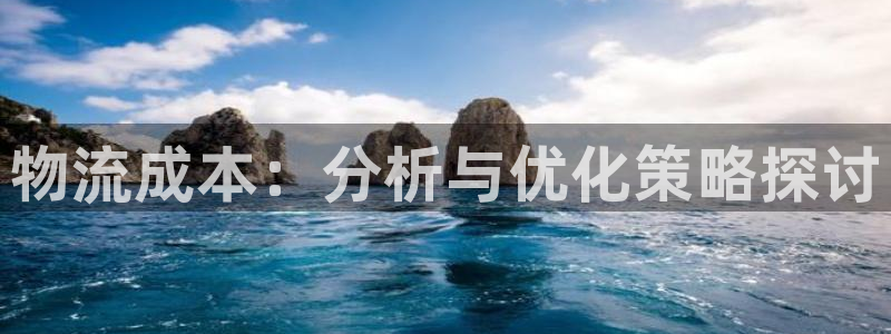 28圈平台注册:物流成本:分析与优化